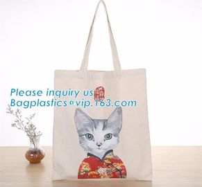Lady Fashion Cotton Canvas Bag Rope Handle Tote Shopping Bag for Girls,printed rope handle cotton canvas tote bag bageas