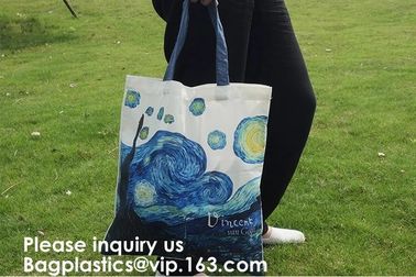 New Arrival Customized Logo Printing Cotton Canvas Bag With Wooden Handle Cotton Tote Bag Shopping Use, bagease