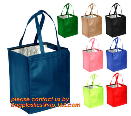 Top quality designer polyester insulated cooler lunch bag, wholesale cheap lunch cooler bag,promotional cooler bag