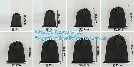 non woven drawstring bags, Glossy Lamination / Matt Lamination / Laser Film Lamination / No Lamination, pak, pkg, pac