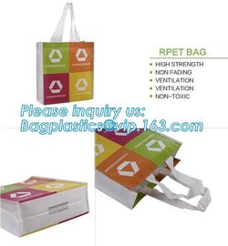 Logo printing OEM non woven bag with screen print, Reusable non woven polypropylene bag pp non woven bag, company, llc