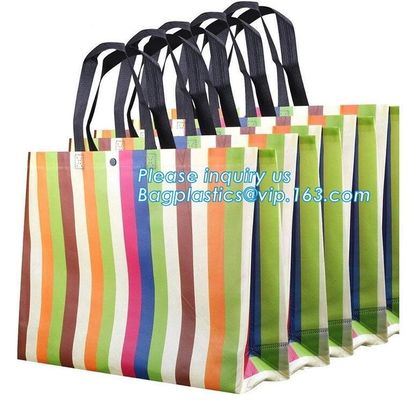 Custom promotional wine shopping tote fabric polypropylene laminated pp non woven bag, Custom Shopping Waterproof Gold L