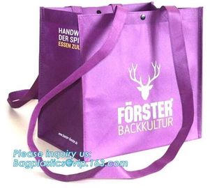 Cheap price recyclable p-p grocery tote shopping non woven bags, Promotional Custom LOGO Printed Gift Tote Shopping Non