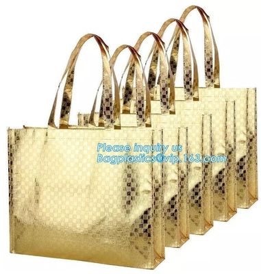 Custom wholesale ultrasonic heat sealed non woven tote bag,full-auto machine made non woven bag for shopping, bagease