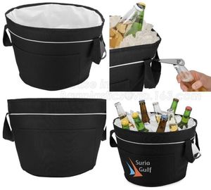 custom high quality 600d polyester 12 pack wine bottle cooler bag round cooler bag for party, packaging, bagplastics pac