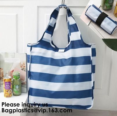 Foldable Handled Polyester Bag, Wholesale New Design Strawberry Polyester Nylon Bag,Reusable Foldable Polyester Carry Ba