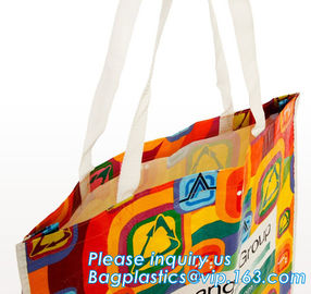 Reusable Eco Large PP Woven Shopping Grocery Tote Bag with Logo, Super quality gift pp woven shopping bag with zipper