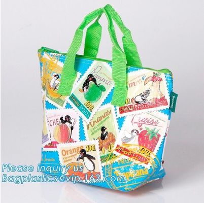 pp woven fabric bags, pp woven cooler bag, customized polyester material, non woven, oem silk screen printing, heat tran