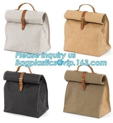 Tear resistance waterproof washable dupont tyvek paper bag, customised shopping bag, brown tyvek paper bag bagease pack