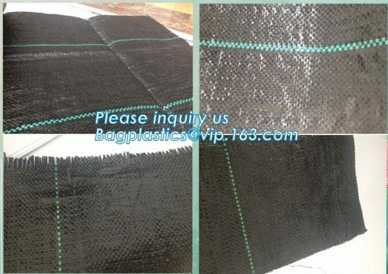 polypropylene fabric woven pp black weed mat ground cover,Anti Weed Mat Weed Control Mat 100gsm PP Landscape Fabric Weed