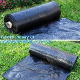 Anti-UV Landscape Fabric PP Woven Agricultural Weed Control,PP Woven Landscape Fabric Garden Weed Barrier Mat, bagplasti