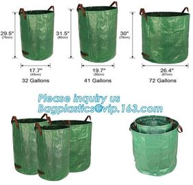 factory wholesale planter grow bag,Green Eco-friendly PE potato grow bag resuble garden plant grow bag, BAGEASE, PACKAGE