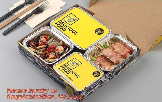 China supplier Aluminium Foil Containers For Food Packaging,Aluminium foil food container 32x26x6.5cm 1/2 steamtable dee