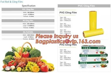 PE Cling Film, Alu Foil Roll,Cling Wrap Film,PVC cling film, Fresh food wrap cover,food wrap PE cling film for food wra