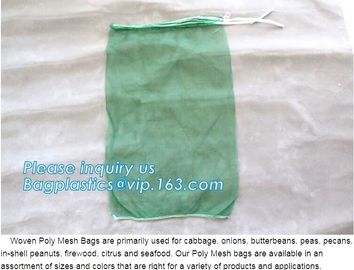 Hot sale 25kg 30kg Raschel knitted mesh produce bags for onions,garlic raschel mesh bag for fruits and vegetables net ba