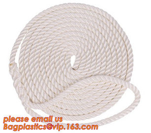 twisted rope, polyamaide rope, polyester rope, polypropylene rope, PET+PP rope
