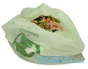 OEM 100% Compostable Eco Friendly Biodegradable Garbage Bags, 100% biodegradable compostable plastic garbage bags