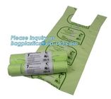 Eco Friendly Disposable Biodegradable and Compostable Kitchen Waste Trash Collection, Biobased Refuse Sacks, Gallon Frie