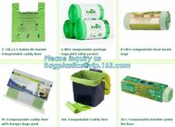 Eco Friendly Corn Starch Compostable Plastic Bag For Shopping, biodegradable compostable garbage bag for kitchen
