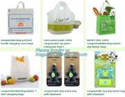 100% compostable PE garbage bag, 100% biodegradable and compostable dog waste bag, ECO-friendly high quality compostable