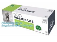 Eco Friendly PE Custom Logo Printed Dog Poop Bag Clean Up Bags, Eco Biodegradable Dog Poop Bag For Pet
