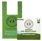 Eco-friendly Pet clean bone shape dog poop bag pet waste bag dispenser with 1 pc dog waste bag