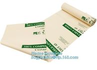 Compostable Disposable Biodegradable Plastic Custom Printed Flat Garbage Bag, compostable bags heavy duty 25KG