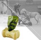 Custom Dog Poop Bag with Dispenser and Leash Clip for doggy waste on Roll, Complete portable pack pooper scooper, poop b