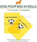 Custom Own Logo Biodegradable Eco Friendly Corn Starch Compostable Plastic Bag For Shopping, biodegradable and compostab