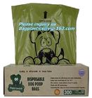 cornstarch 100% compostable biodegradable dog poop bags, compostable pet poop dog print bags, Pick Up Waste Pet Dog Poop