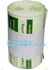 EN13432 BPI OK compost home ASTM D6400 certificates cheap compostable 100% biodegradable fruits bag, vegetable fruit rol