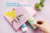 slider ziplock bag for stationery, tools, documents, EVA Skin Care Packaging Bags With Slider Zipper, pencil packing bag