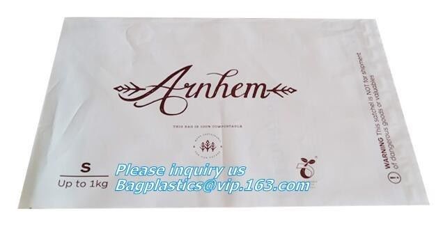 COMPOST mailers Shipping Envelopes Bags Plastic Security Mailing Package for delivery, biodegradable mail bag/waterproof