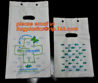 wholesale biodegradable compostable plastic trash bag on roll, Eco friendly cornstarch compostable bags disposable bags