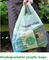 Compostable disposable biodegradable plastic garbage bag, Environment Friendly Compostable Cornstarch Garbage Bags