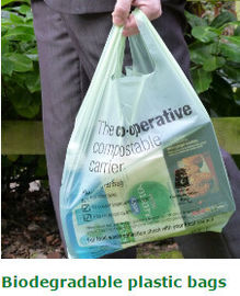 Compostable disposable biodegradable plastic garbage bag, Environment Friendly Compostable Cornstarch Garbage Bags