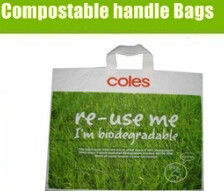 Compostable disposable biodegradable plastic garbage bag, Eco compostible bio degradable bags, biodegradable disposable