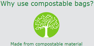 Compostable disposable biodegradable plastic garbage bag, Eco compostible bio degradable bags, biodegradable disposable