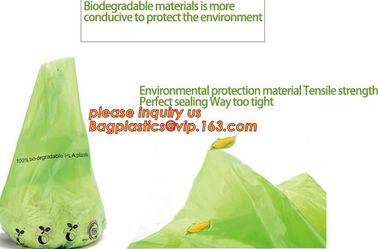 eco friendly biodegradable plastic compostable garbage bags, compostable biodegradable printed charity donation bag