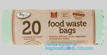 cornstarch biodegradable bag, dog waste bag, compostable bag for home and community, Kitchen Custom Printed Plastic Comp