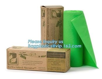 Biodegradable disposable compostable plastic bag and corn starch bag, Eco friendly biodegradable compostable plastic bag