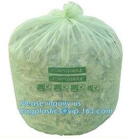 Eco Friendly Disposable Biodegradable and Compostable Kitchen Waste Trash Collection, Biobased Refuse Sacks, Gallon Frie