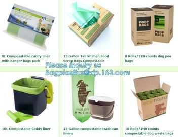 corn starch plastic bag / compost bag thickness plastic bag, Biodegradable/ Compostable Packaging Bags