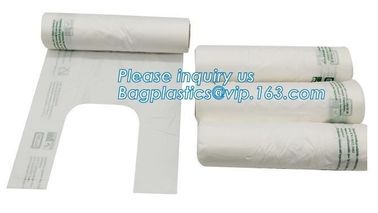 Food Waste Caddy Liner, Biodegradable Bin Liner, Compostable Garbage Bag, compostable biodegradable food packaging bag