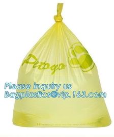 Compostable Recycle Biodegradable Food waste bag/disposable plastic garbage bag, compostable pla garbage bag kitchen was