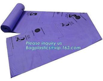 Environmental Biodegradable Bin Liner bags, Compostable Garbage Bags, Edible 100% fully compostable biodegradable plasti