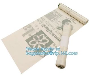 100% biodegradable and compostable pla films, 100% compostable biodegradable corn starch based, compostable yard liners