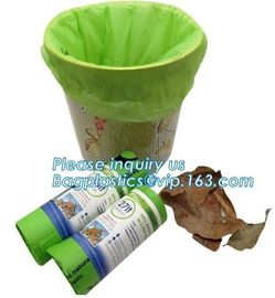 Cornstarch Compostable Shopping Plastic Food Handle t-shirt Bag, Customized degradable and compostable plastic food pack