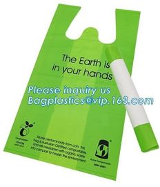 BioBag Tall Food Waste Compostable Bags/compostable customized printing/bulk trash bags biodegradable