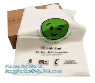 100% biodegradable&amp;compostable /Diaper waste Bags,Unscented,Anti-Microbial, Compost Packing Corn Stach Decomposable Plas